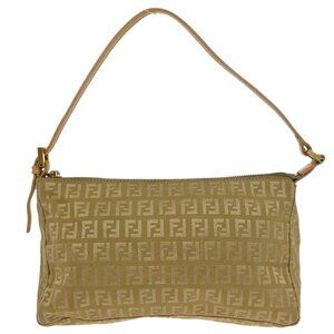 Fendi Gold Zucchino Handbag